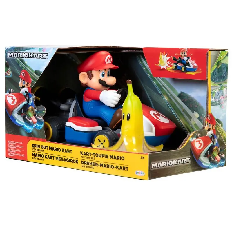 Mario Kart spinout Mario Kart figure 6cm termékfotó