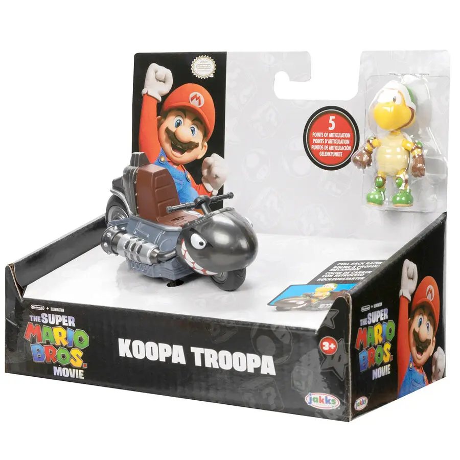 Mario Kart The Movie Koopa Troopa Kart  Kart figure 6cm termékfotó