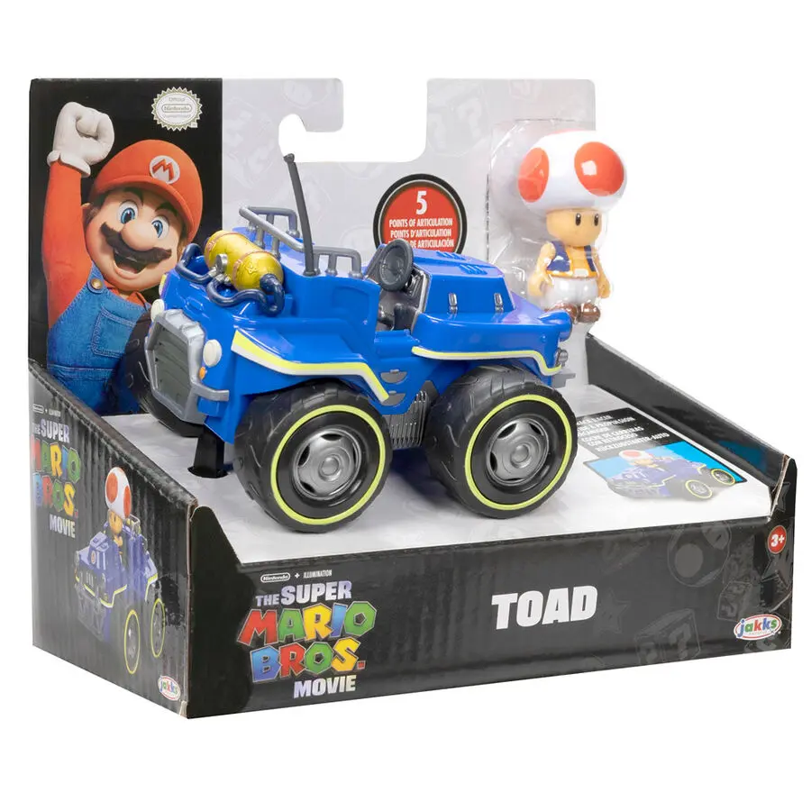 Mario Kart The Movie Toad Kart figure 7cm termékfotó