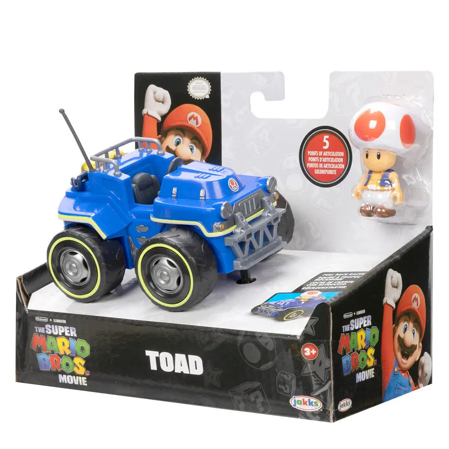 Mario Kart The Movie Toad Kart figure 7cm termékfotó