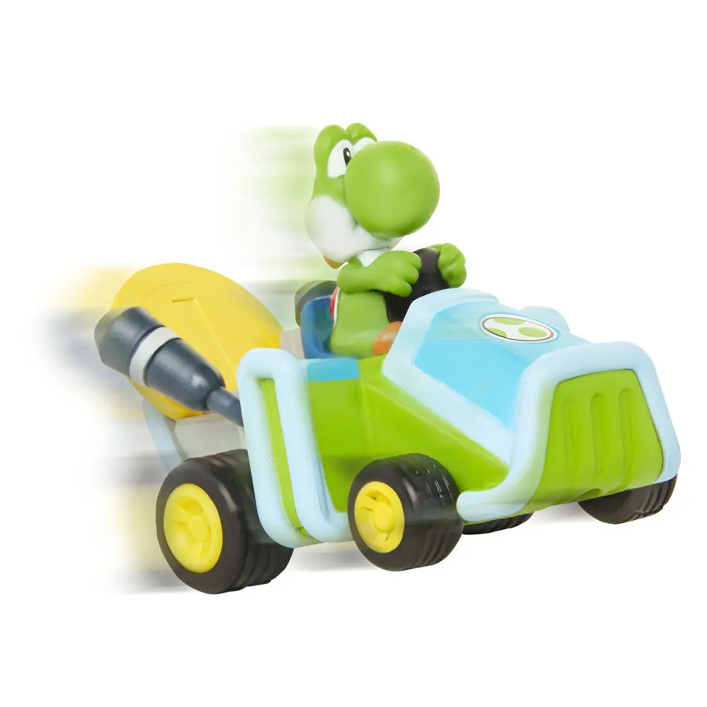 Mario Kart wave 1 Super Mario Coin Racers Yoshi figure 6 cm termékfotó