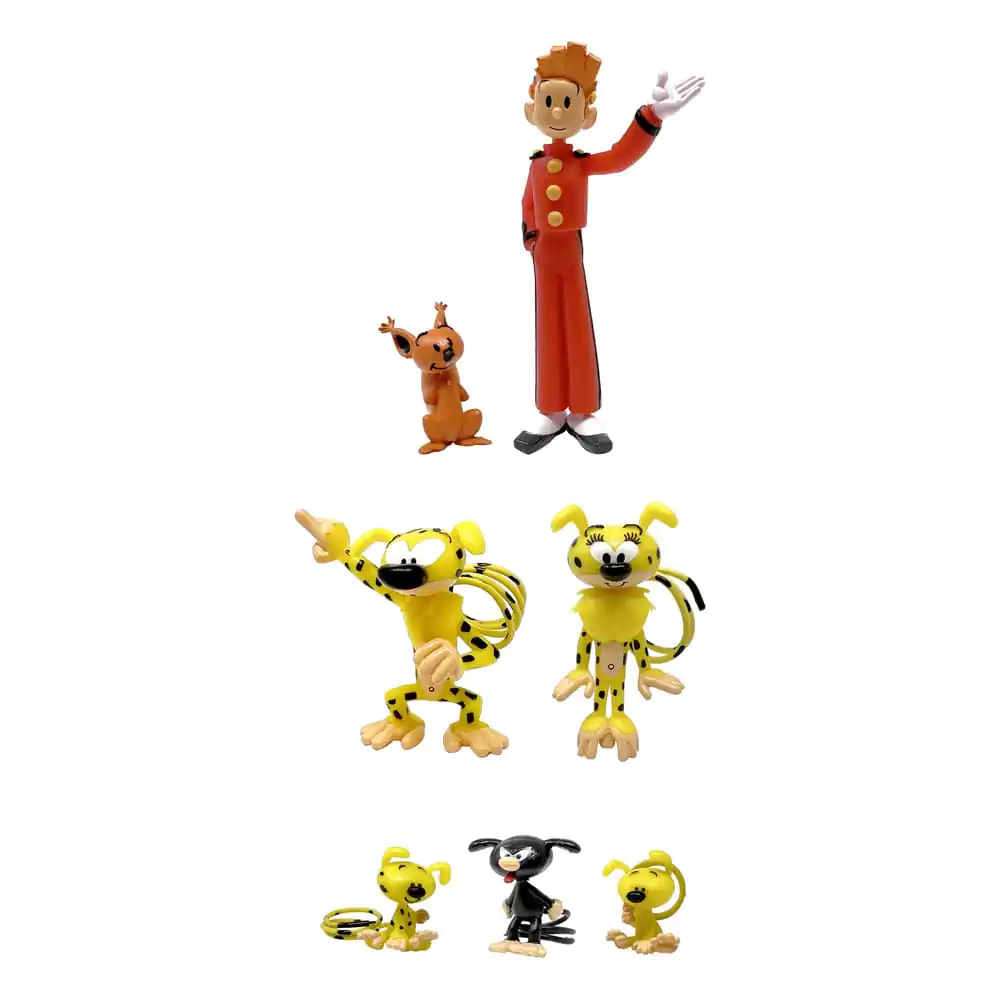 Marsupilami Mini Figure 7-Pack Characters 4 - 10 cm termékfotó