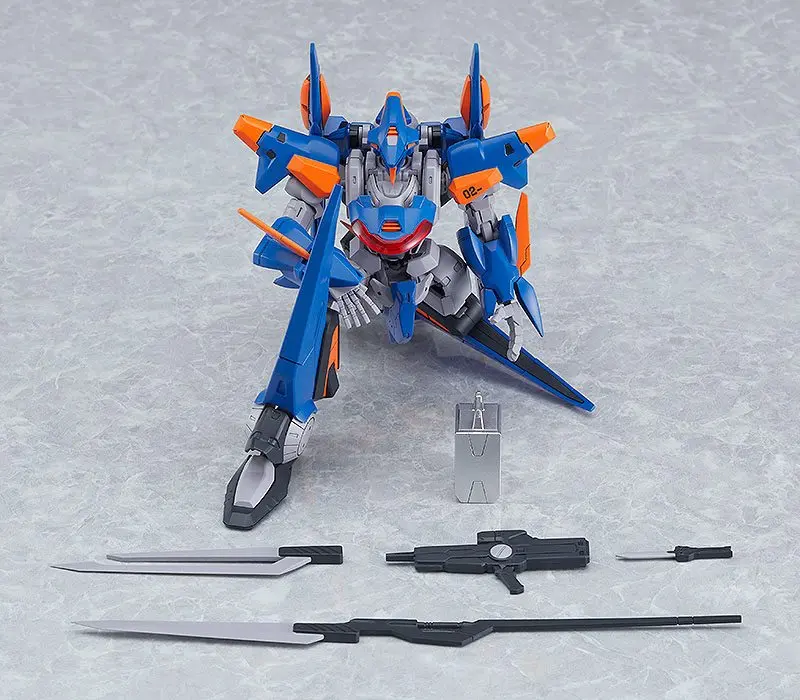Martian Successor Nadesico Moderoid Plastic Model Kit Aestivalis Aerial Battle Frame 12 cm product photo