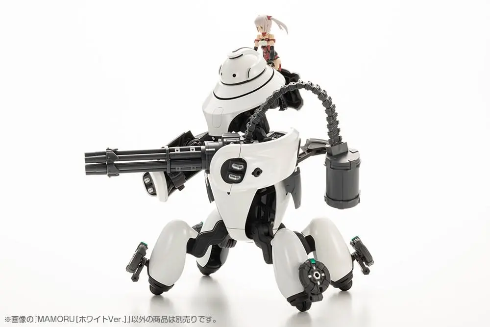 Maruttoys Plastic Model Kit 1/12 Mamoru (White Version) 14 cm product photo