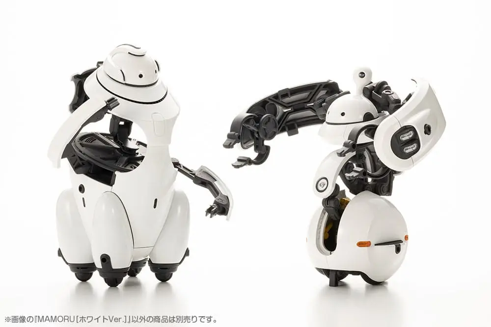 Maruttoys Plastic Model Kit 1/12 Mamoru (White Version) 14 cm product photo