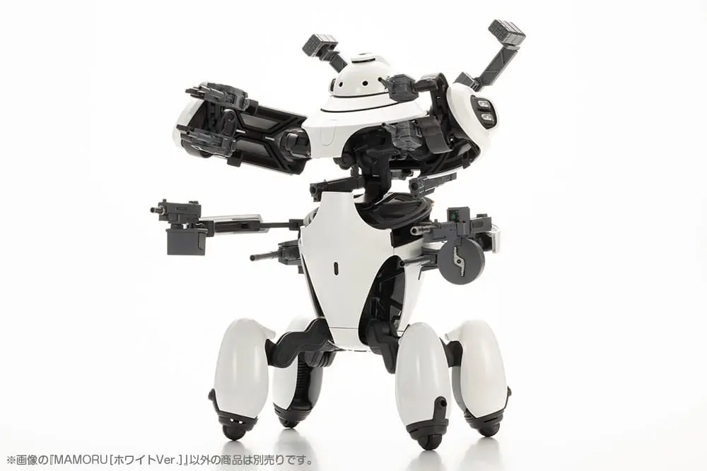 Maruttoys Plastic Model Kit 1/12 Mamoru (White Version) 14 cm product photo