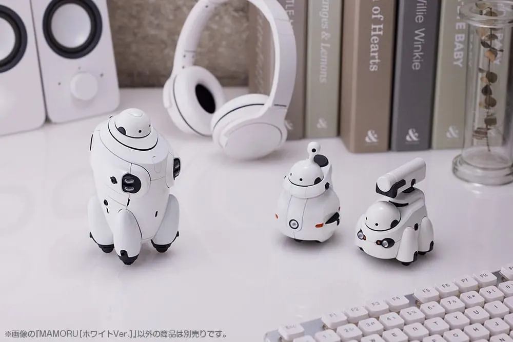 Maruttoys Plastic Model Kit 1/12 Mamoru (White Version) 14 cm product photo