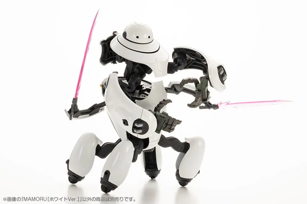 Maruttoys Plastic Model Kit 1/12 Mamoru (White Version) 14 cm product photo