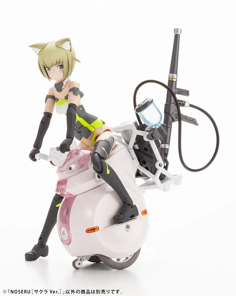 Maruttoys Plastic Model Kit 1/12 Noseru (Sakura Version) 9 cm product photo