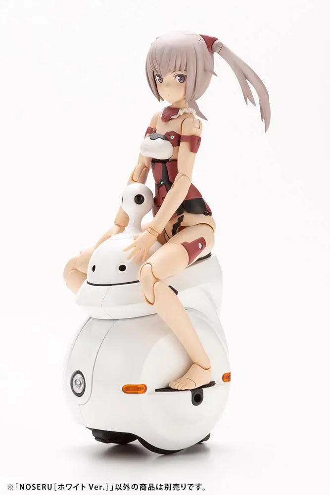 Maruttoys Plastic Model Kit 1/12 Noseru (White Version) 9 cm product photo