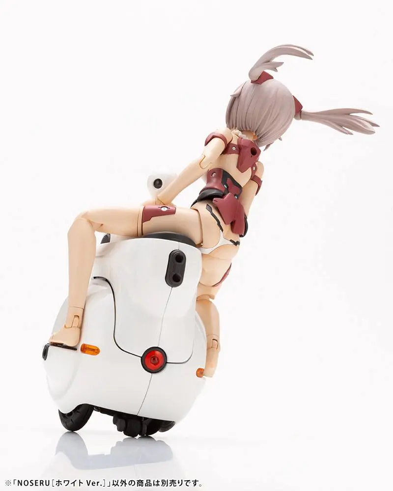 Maruttoys Plastic Model Kit 1/12 Noseru (White Version) 9 cm product photo