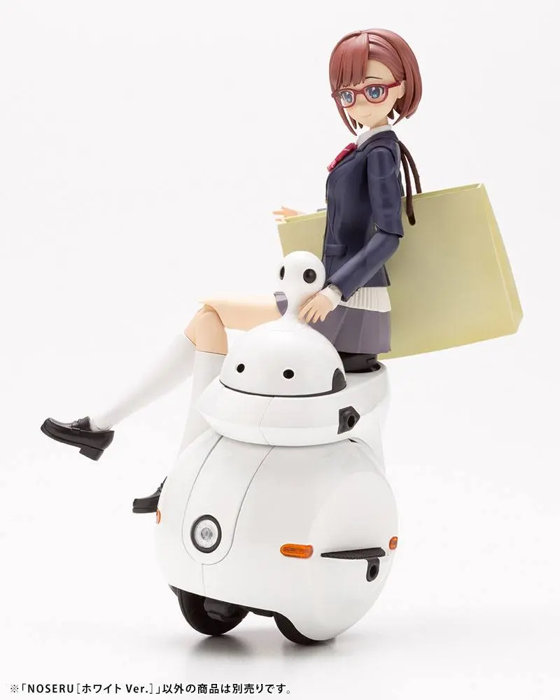 Maruttoys Plastic Model Kit 1/12 Noseru (White Version) 9 cm product photo