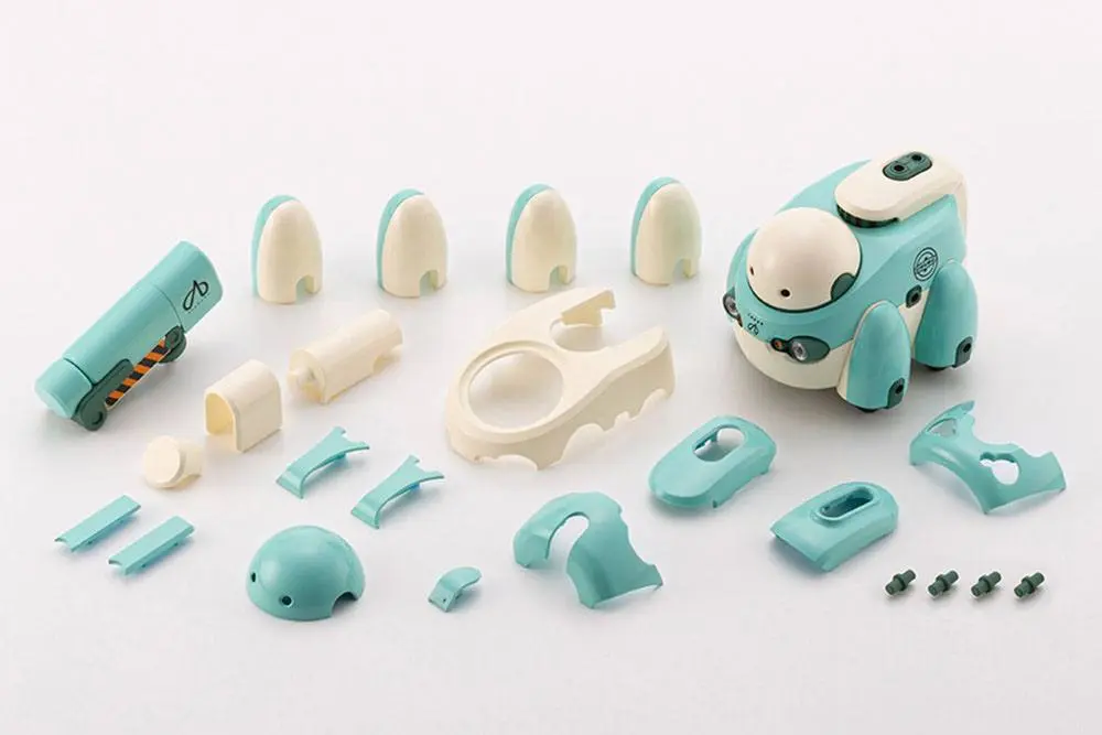 Maruttoys Plastic Model Kit 1/12 Tamotu (Light Green Version) 8 cm product photo