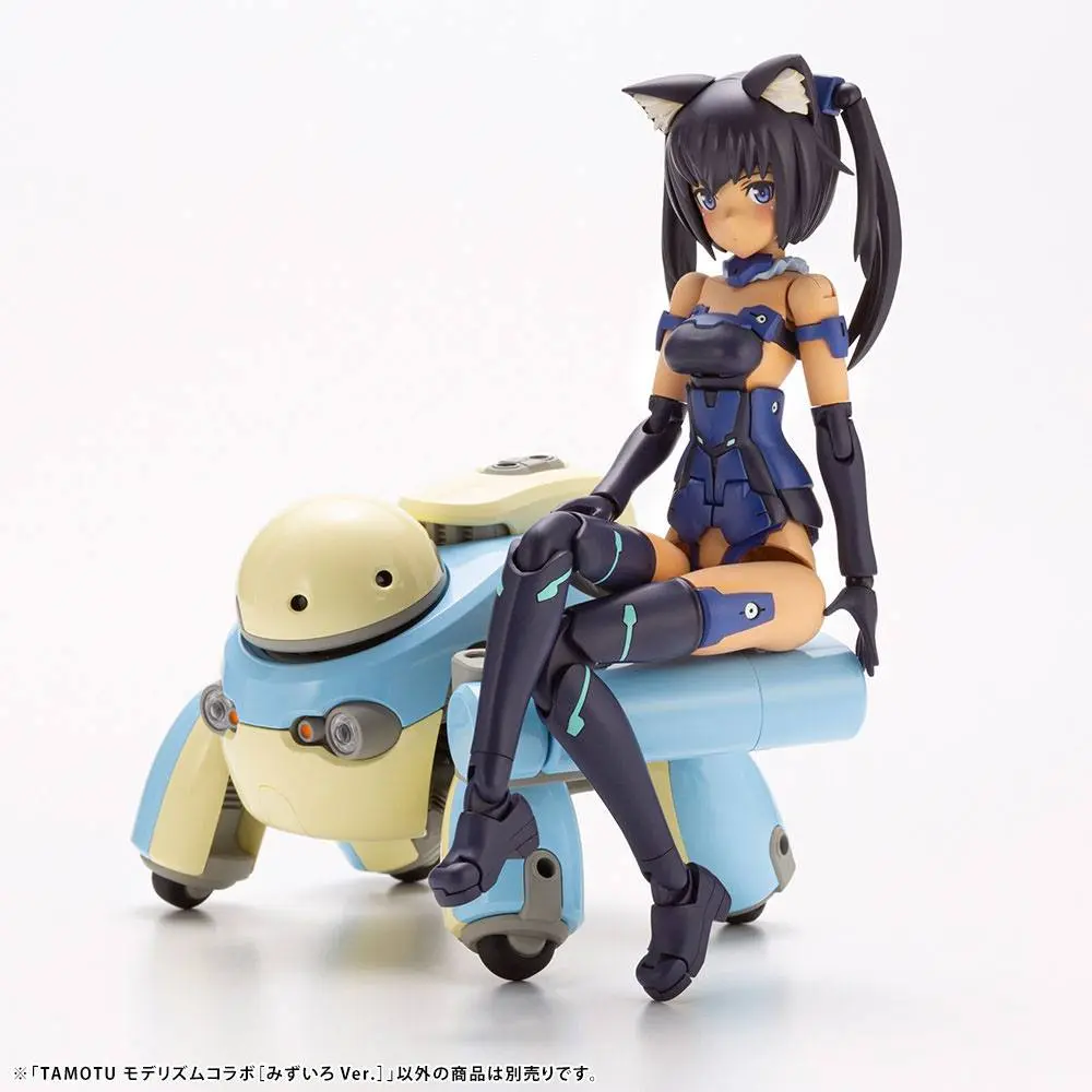 Maruttoys Plastic Model Kit 1/12 Tamotu (Light Blue Version) 8 cm product photo