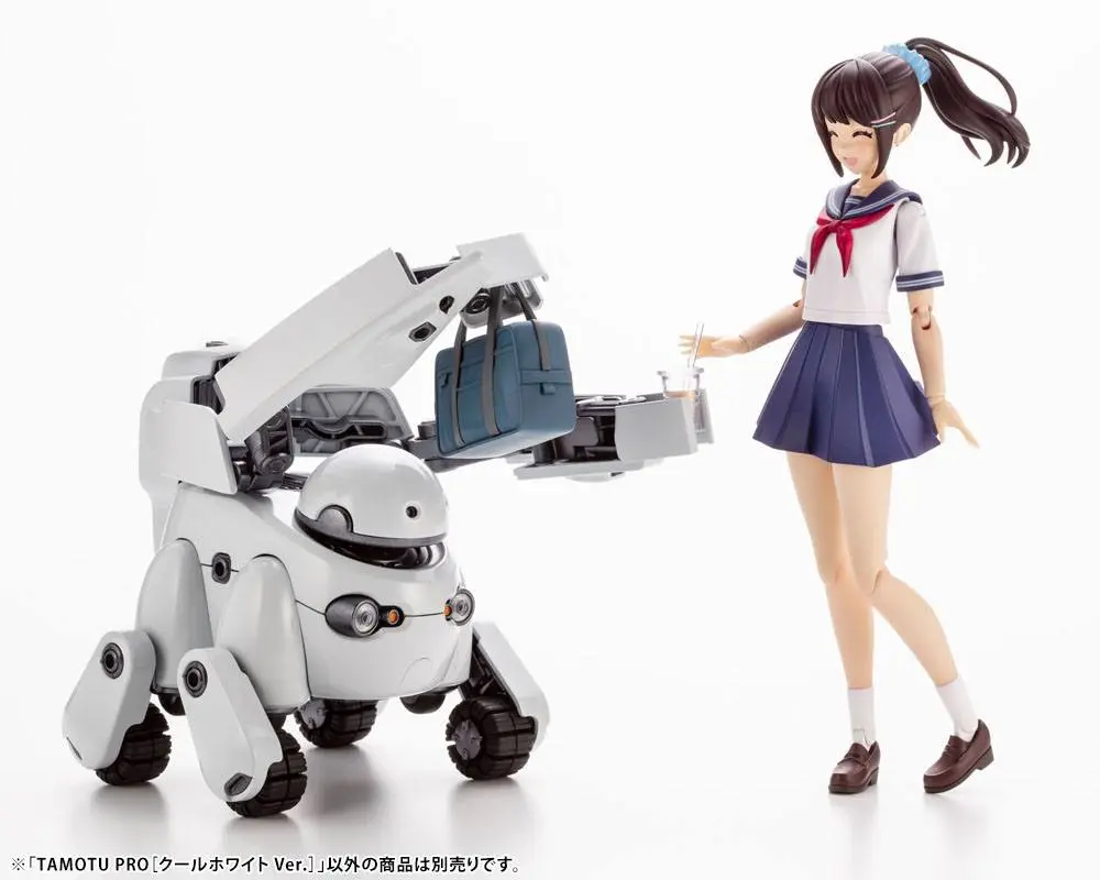 Maruttoys Plastic Model Kit 1/12 Tamotu Pro (Cool White Version) 8 cm product photo