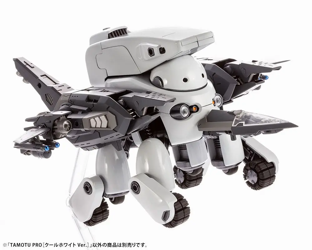 Maruttoys Plastic Model Kit 1/12 Tamotu Pro (Cool White Version) 8 cm product photo