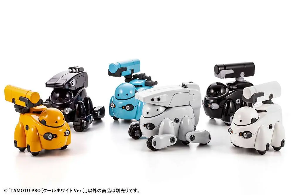 Maruttoys Plastic Model Kit 1/12 Tamotu Pro (Cool White Version) 8 cm product photo