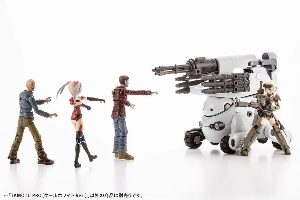 Maruttoys Plastic Model Kit 1/12 Tamotu Pro (Cool White Version) 8 cm product photo