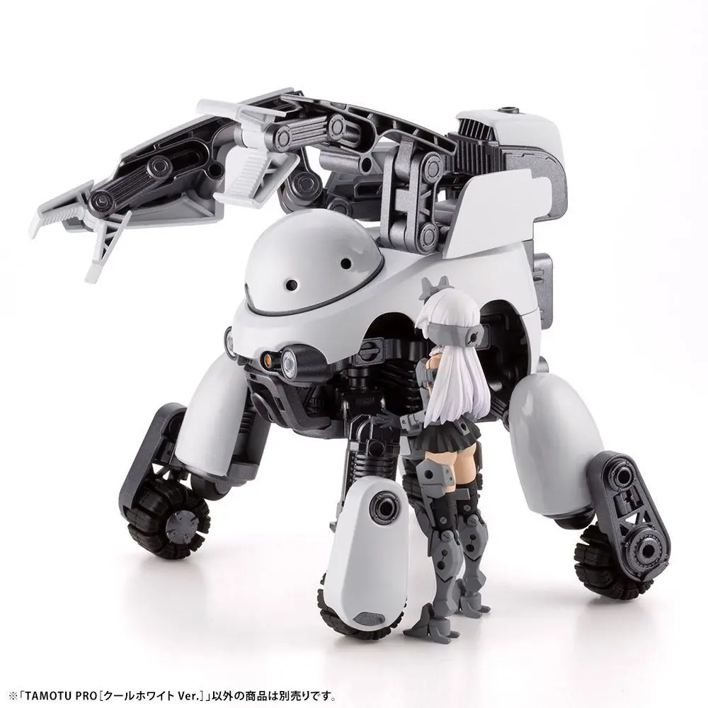 Maruttoys Plastic Model Kit 1/12 Tamotu Pro (Cool White Version) 8 cm product photo