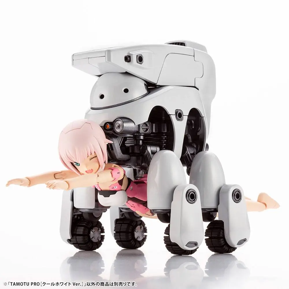Maruttoys Plastic Model Kit 1/12 Tamotu Pro (Cool White Version) 8 cm product photo