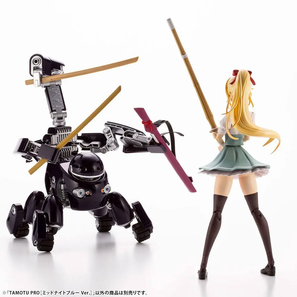 Maruttoys Plastic Model Kit 1/12 Tamotu Pro (Midnight Blue White Version) 8 cm product photo