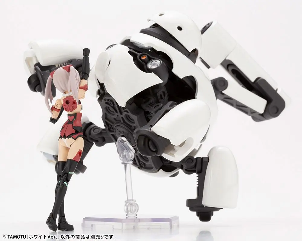 Maruttoys Plastic Model Kit 1/12 Tamotu (White Version) 8 cm product photo