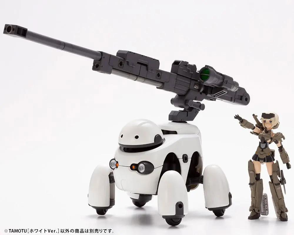 Maruttoys Plastic Model Kit 1/12 Tamotu (White Version) 8 cm product photo
