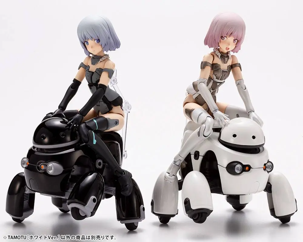Maruttoys Plastic Model Kit 1/12 Tamotu (White Version) 8 cm product photo