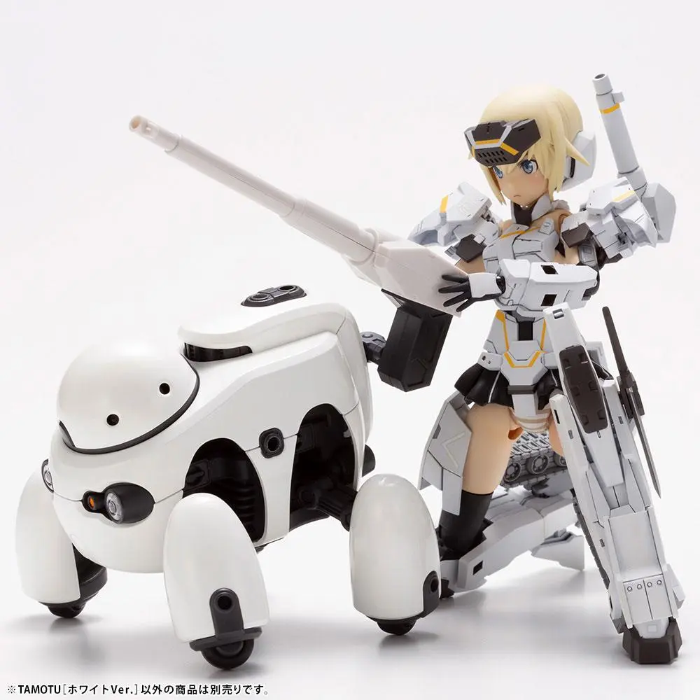 Maruttoys Plastic Model Kit 1/12 Tamotu (White Version) 8 cm product photo