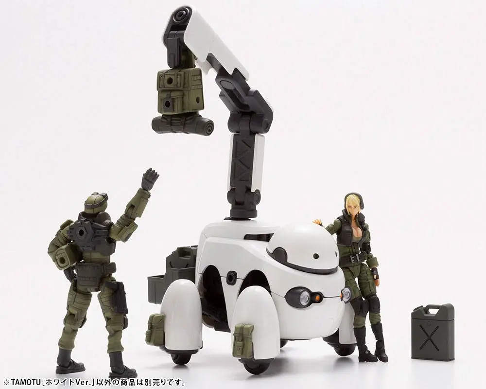 Maruttoys Plastic Model Kit 1/12 Tamotu (White Version) 8 cm product photo
