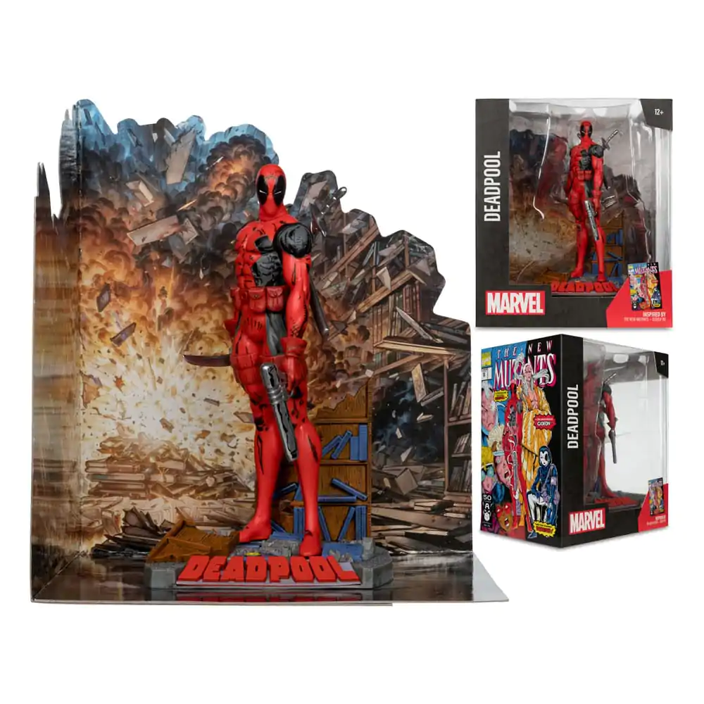 Marvel PVC Statue 1/10 Deadpool (The New Mutants #98) 16 cm termékfotó