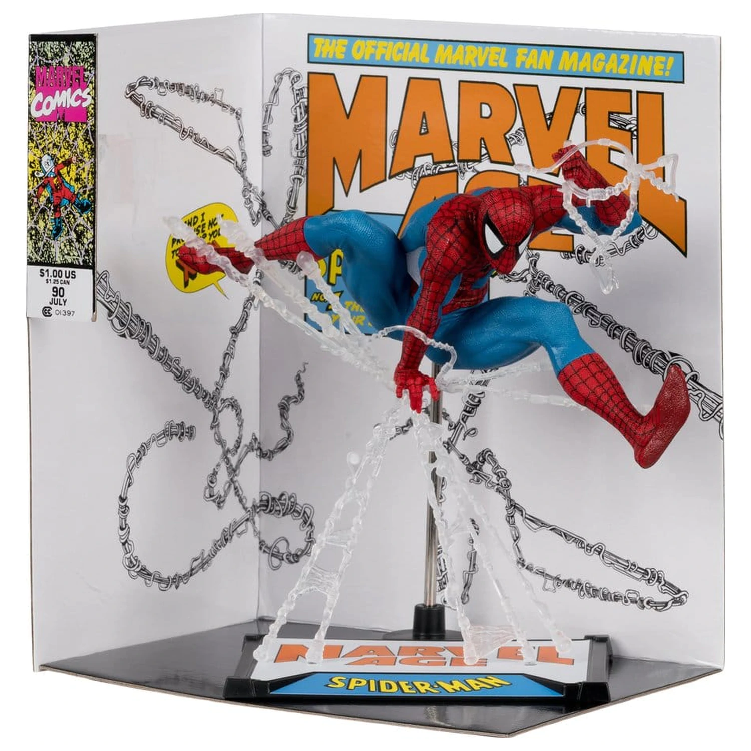 Marvel PVC Statue 1/10 Spider-Man (Marvel Age #90) 18 cm product photo