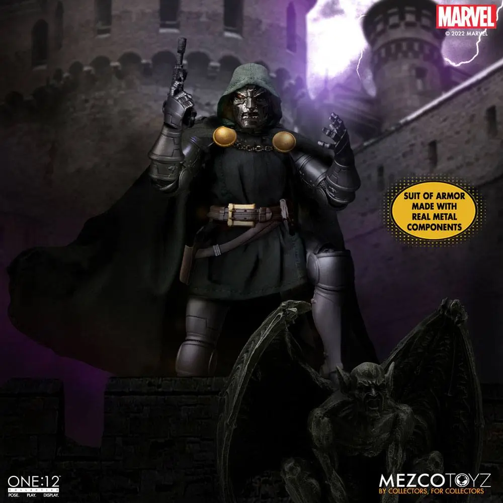 Marvel Action Figure 1/12 Doctor Doom 17 cm product photo