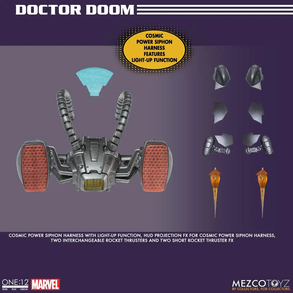 Marvel Action Figure 1/12 Doctor Doom 17 cm product photo