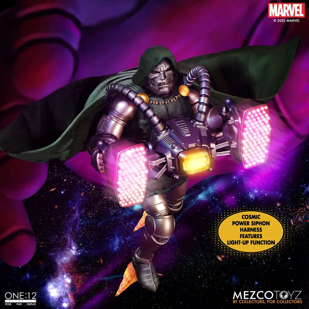 Marvel Action Figure 1/12 Doctor Doom 17 cm product photo