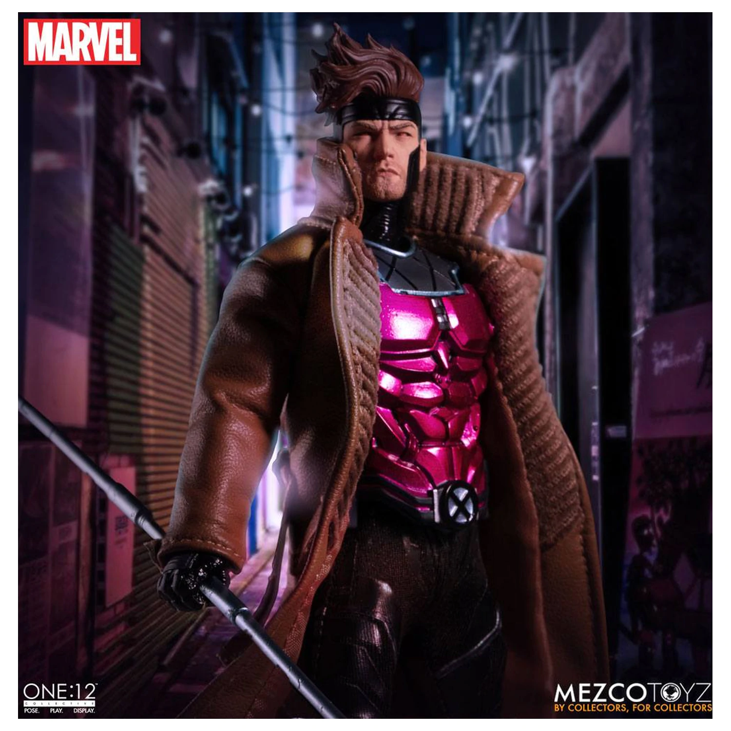 Marvel Action Figure 1/12 Gambit 17 cm product photo