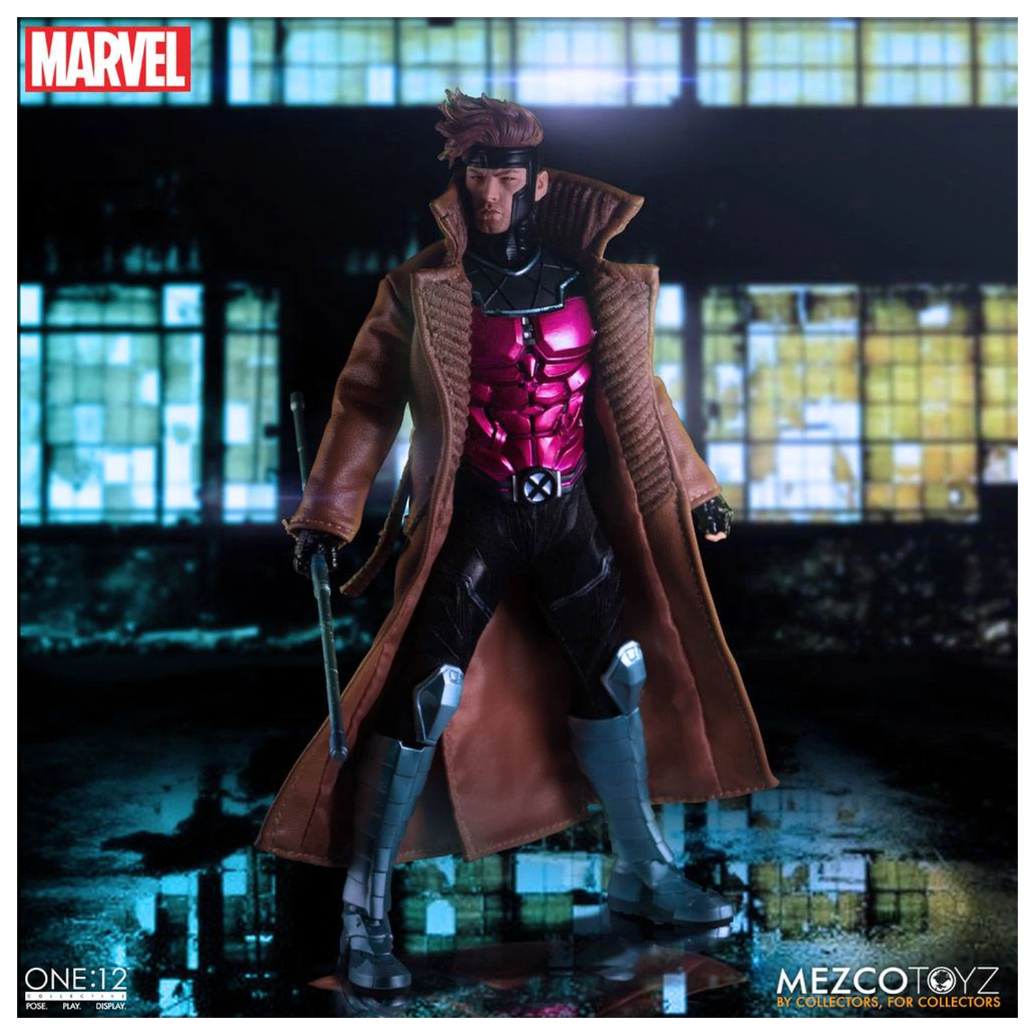 Marvel Action Figure 1/12 Gambit 17 cm product photo