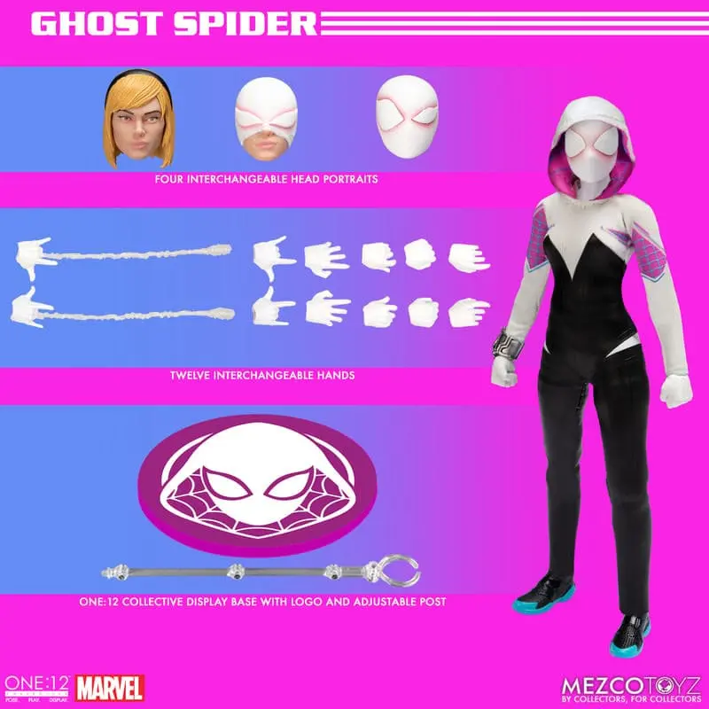 Marvel Action Figure 1/12 Ghost-Spider from Earth-65 16 cm termékfotó