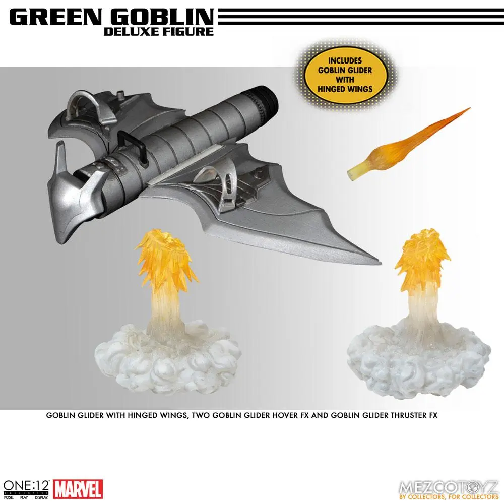 Marvel Action Figure 1/12 Green Goblin - Deluxe Edition 17 cm product photo