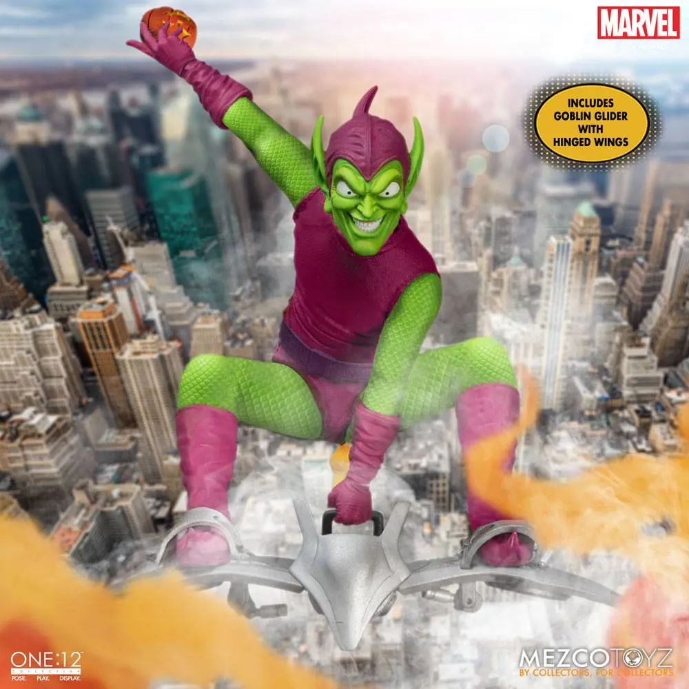 Marvel Action Figure 1/12 Green Goblin - Deluxe Edition 17 cm product photo