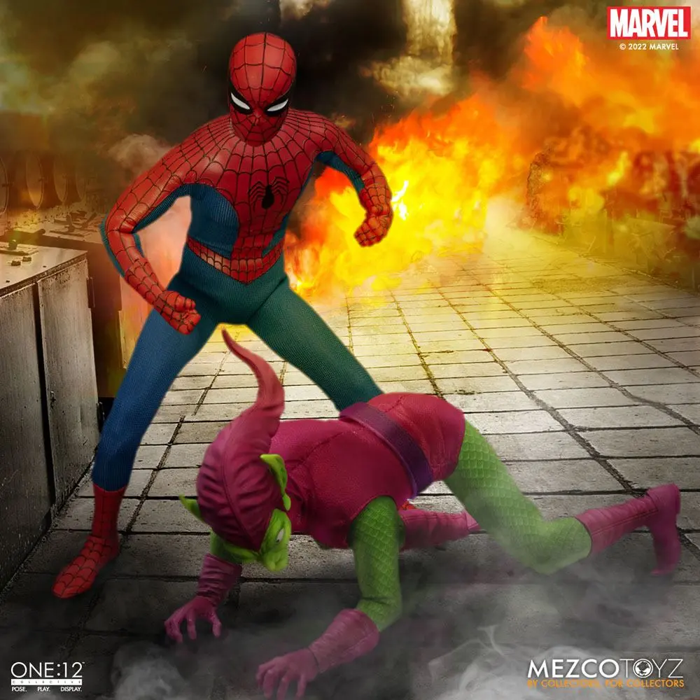 Marvel Action Figure 1/12 Green Goblin - Deluxe Edition 17 cm product photo