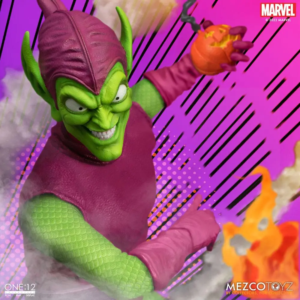 Marvel Action Figure 1/12 Green Goblin - Deluxe Edition 17 cm product photo