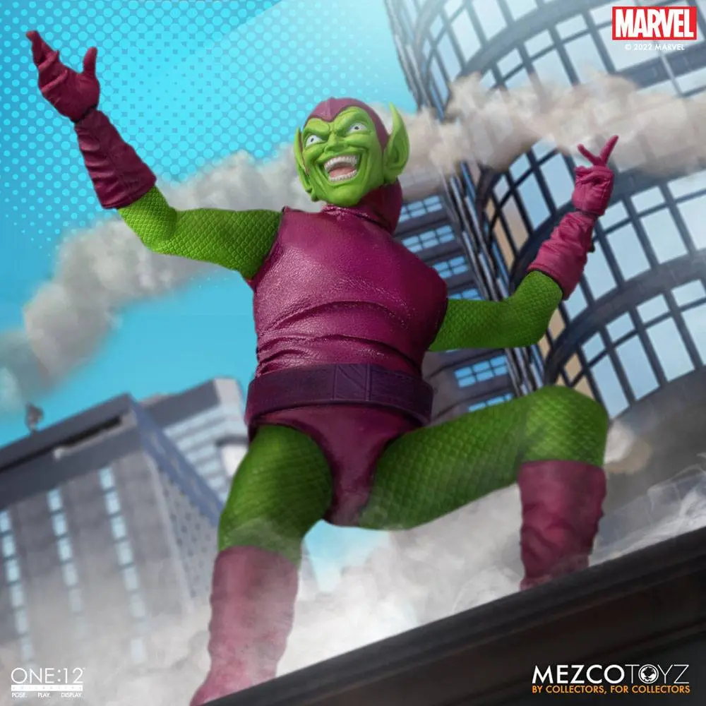 Marvel Action Figure 1/12 Green Goblin - Deluxe Edition 17 cm product photo