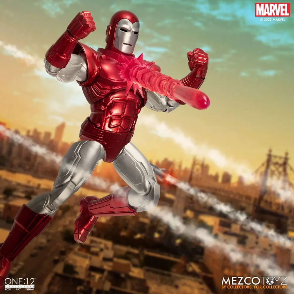 Marvel Action Figure 1/12 Iron Man (Silver Centurion Edition) 16 cm termékfotó