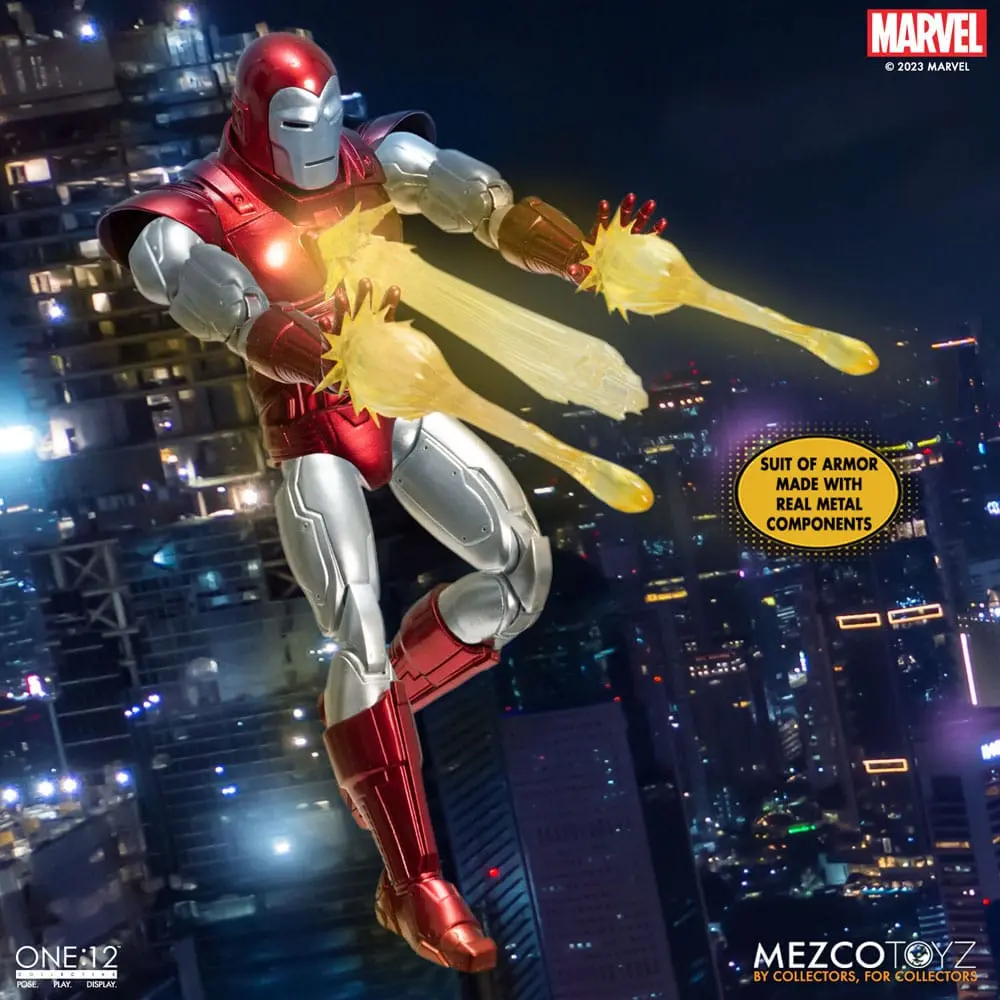 Marvel Action Figure 1/12 Iron Man (Silver Centurion Edition) 16 cm termékfotó