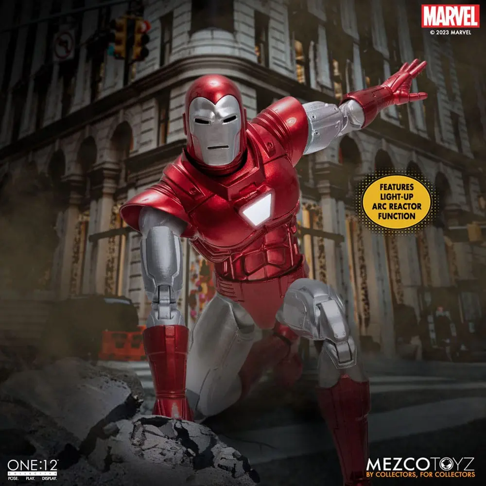 Marvel Action Figure 1/12 Iron Man (Silver Centurion Edition) 16 cm termékfotó