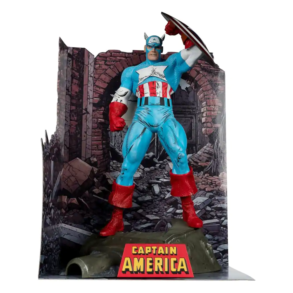 Marvel PVC Statue 1/6 Captain America (The Amazing Spider-Man #323) 28 cm termékfotó