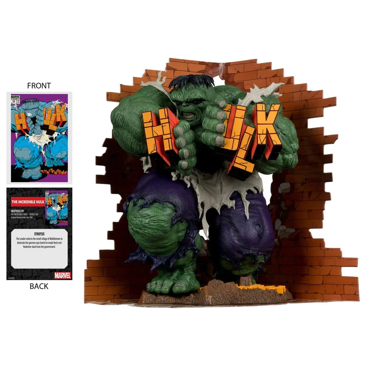 Marvel PVC Statue 1/6 Hulk (The Incredible Hulk #345) (Gold Label) product photo