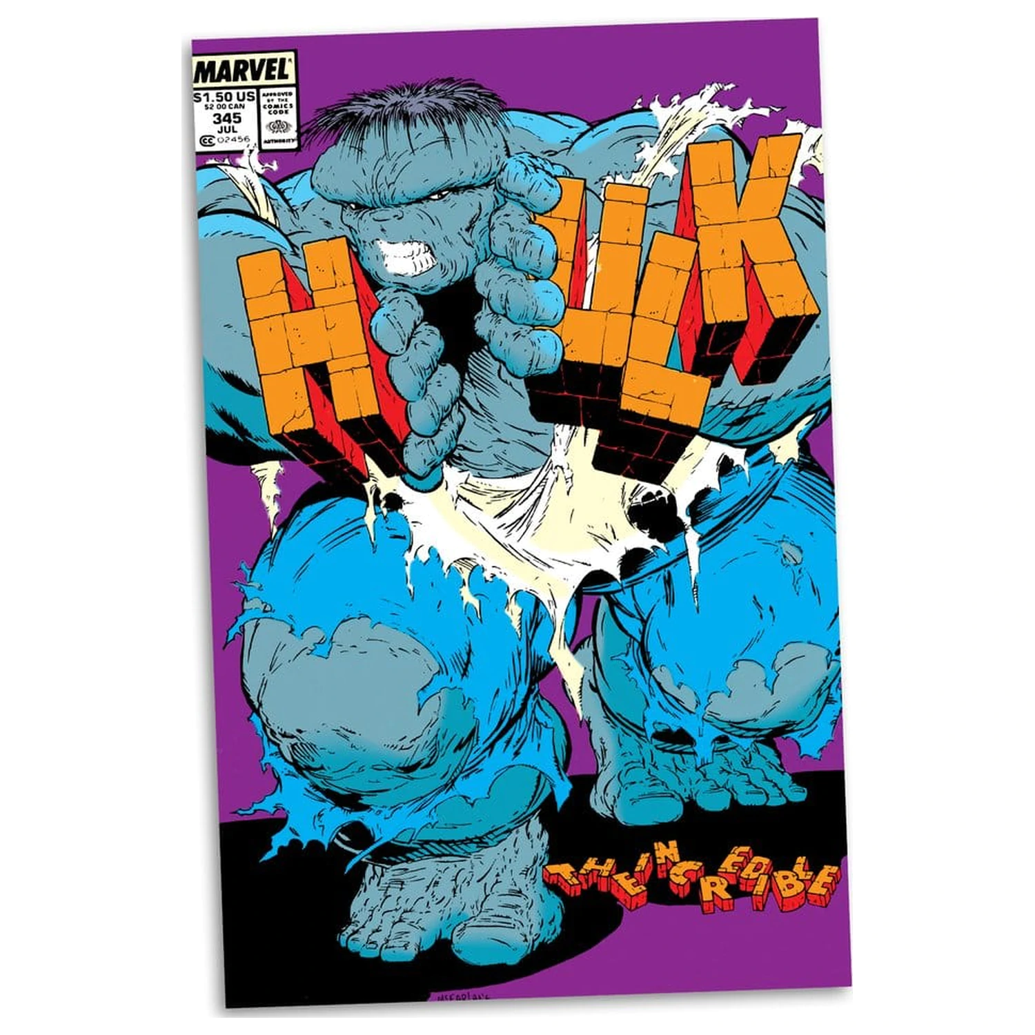 Marvel PVC Statue 1/6 Hulk (The Incredible Hulk #345) (Gold Label) product photo