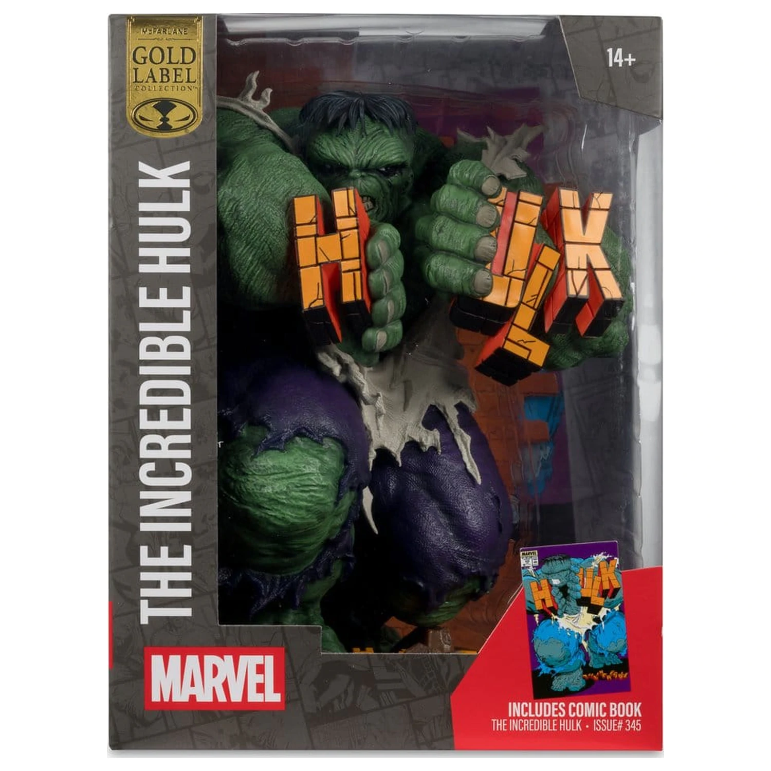Marvel PVC Statue 1/6 Hulk (The Incredible Hulk #345) (Gold Label) product photo